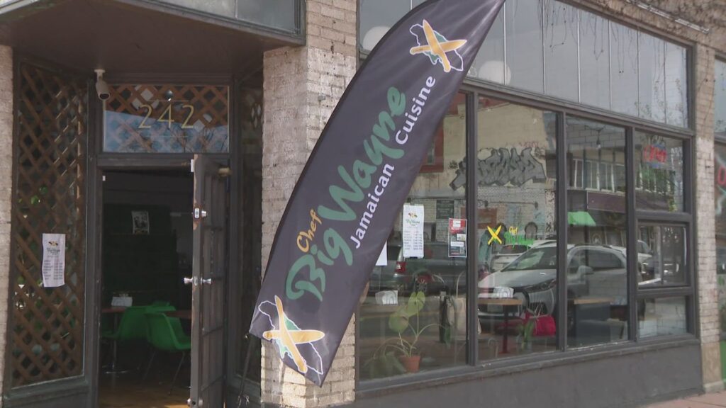 Chef BigWayne showcasing his authentic Jamaican cuisine at his new Allentown restaurant