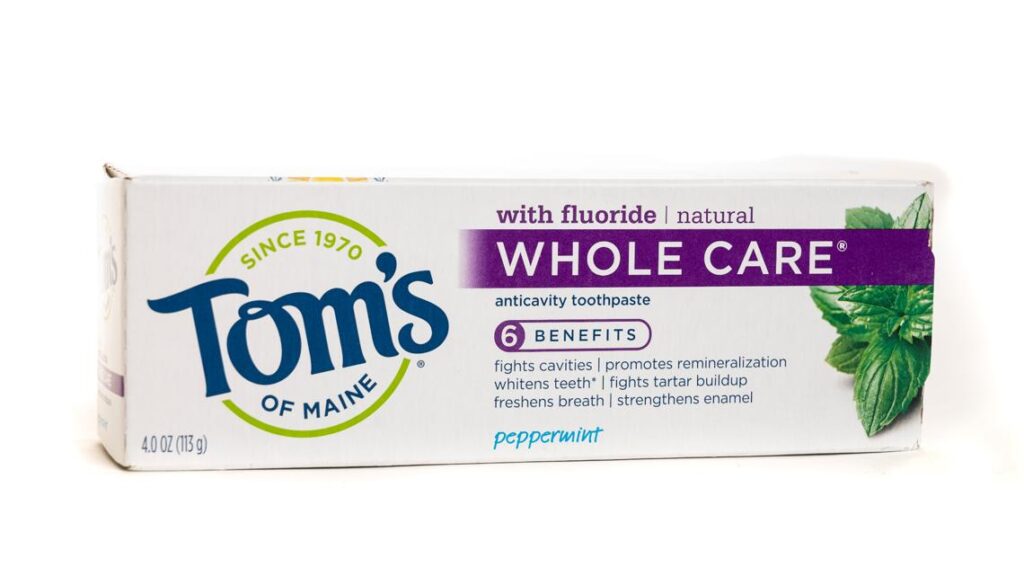 Tom's of Maine toothpaste products involved in the class action settlement