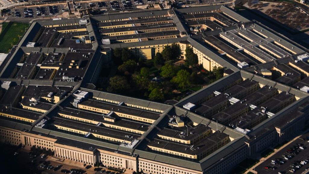 The Pentagon building, headquarters of the United States Department of Defense