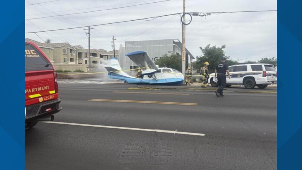 A vintage Republic RC-3 Seabee amphibious aircraft