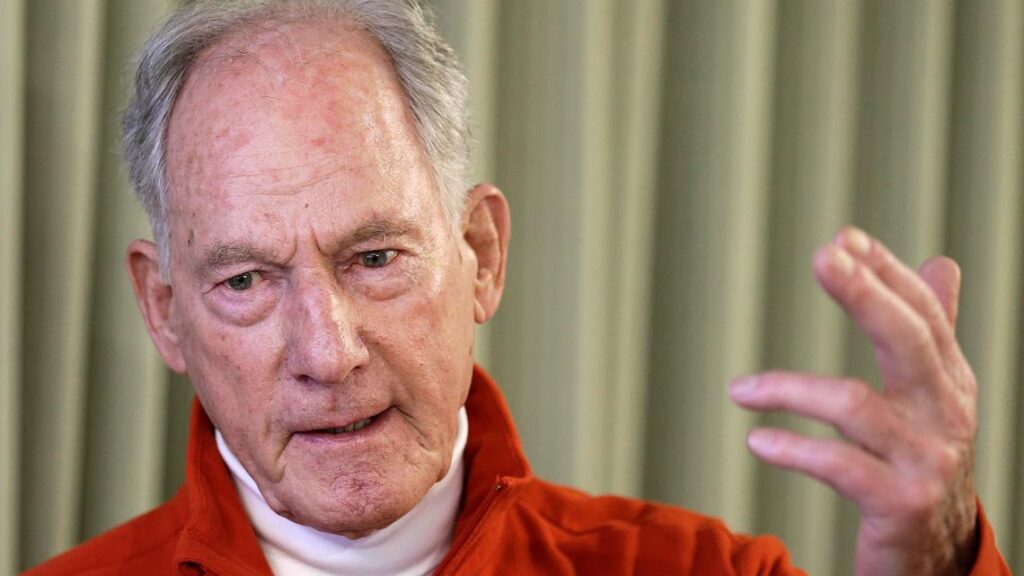 Portrait of legendary mountaineer Jim Whittaker