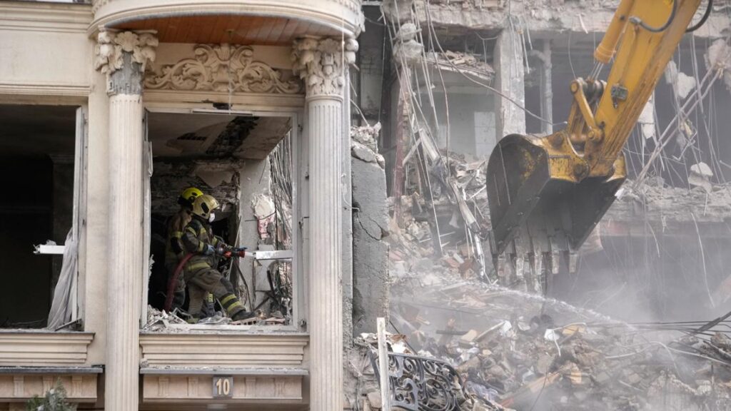 A depiction of U.S. and Iranian geopolitical tensions